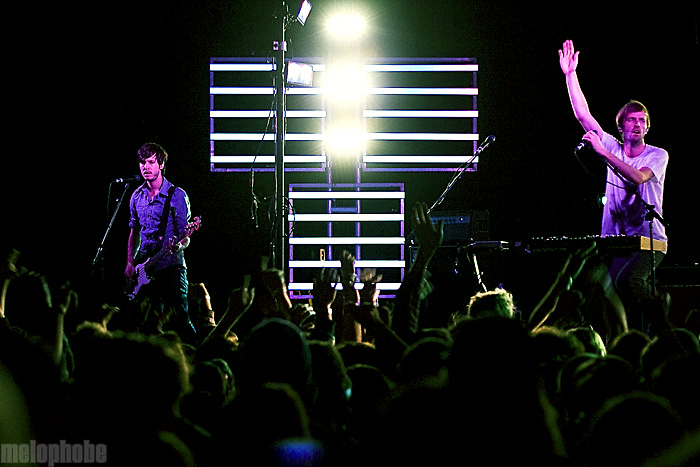 Cut Copy at House of Blues, March 22, 2009. Photo by Jane Qin.
