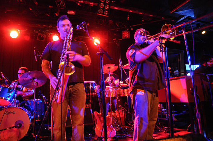 Deep Banana Blackout at Paradise Rock Club, March 22, 2009. Photo by Lencia Payne.