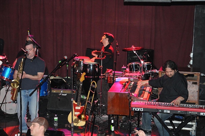 Deep Banana Blackout at Paradise Rock Club, March 22, 2009. Photo by Lencia Payne.
