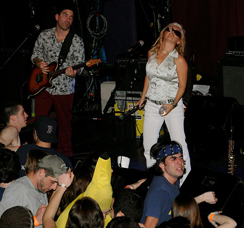 Deep Banana Blackout at Paradise Rock Club, March 22, 2009. Photo by Lencia Payne.