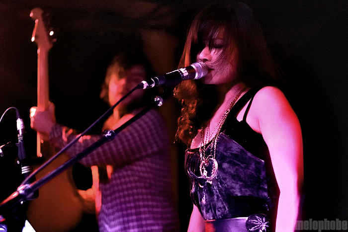 Asobi Seksu at Middle East Upstairs, March 30, 2009. Photo by Ben Piper.