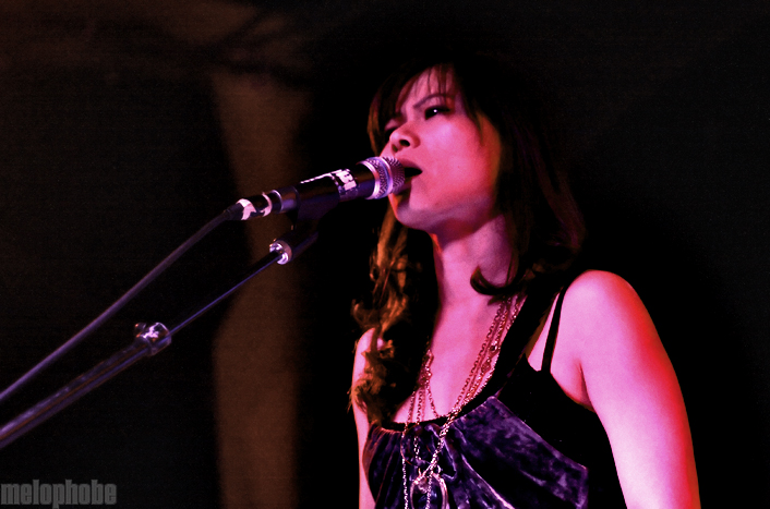 Asobi Seksu at Middle East Upstairs, March 30, 2009. Photo by Ben Piper.