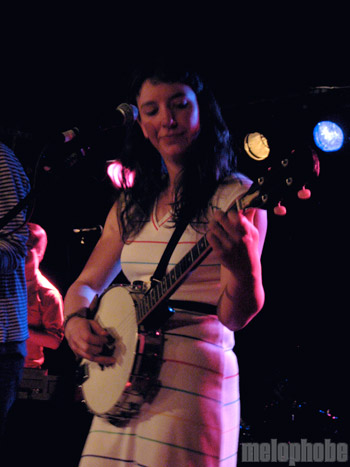 Blind Pilot at Mercury Lounge, March 31, 2009. Photo by Anna Gillespie.