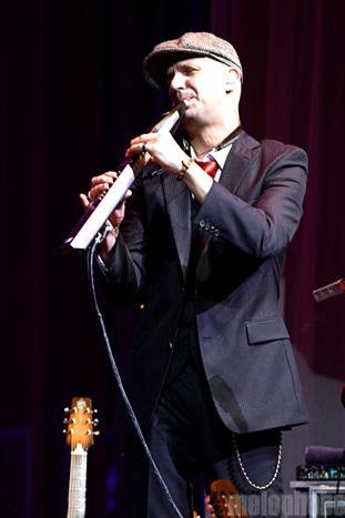 Leonard Cohen at Long Center, April 4, 2009. Photo by Laura Lea Nalle.