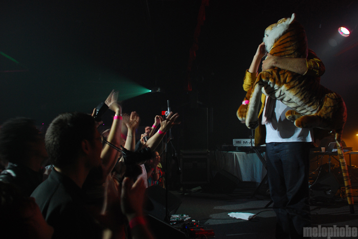 Sebastien Tellier at Starlight Ballroom, April 4, 2009. Photo by Zack Gross.