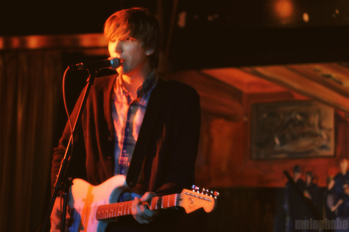 Jeremy Jay at Sunset Tavern, April 7, 2009. Photo by Nicole Kristek.
