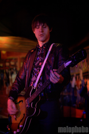 Jeremy Jay at Sunset Tavern, April 7, 2009. Photo by Nicole Kristek.