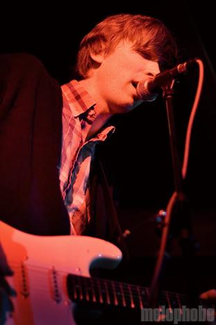 Jeremy Jay at Sunset Tavern, April 7, 2009. Photo by Nicole Kristek.