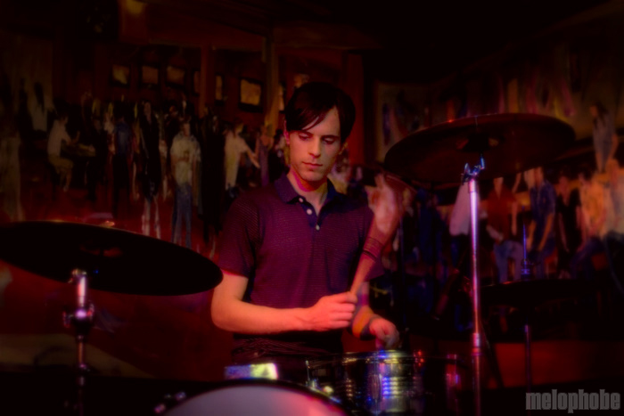 Jeremy Jay at Sunset Tavern, April 7, 2009. Photo by Nicole Kristek.