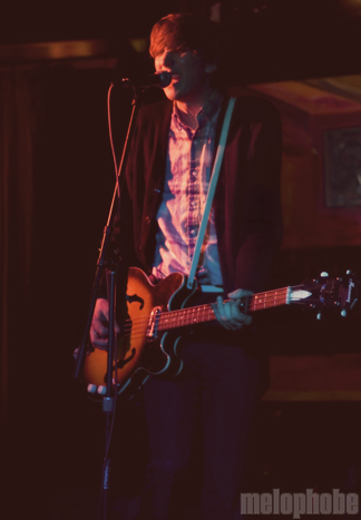 Jeremy Jay at Sunset Tavern, April 7, 2009. Photo by Nicole Kristek.