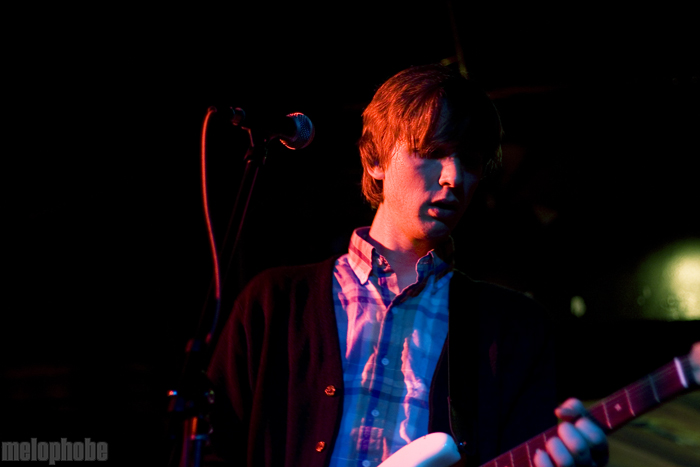 Jeremy Jay at Sunset Tavern, April 7, 2009. Photo by Nicole Kristek.