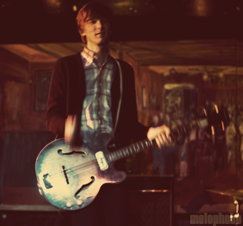 Jeremy Jay at Sunset Tavern, April 7, 2009. Photo by Nicole Kristek.
