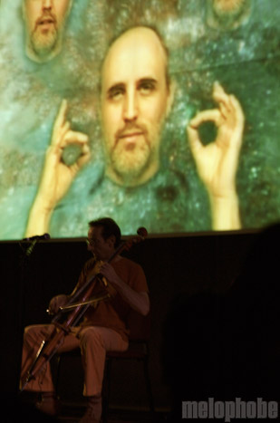 The Books at Miller Theater at Columbia University, April 9, 2009. Photo by Kaylin Rostron.