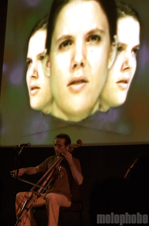 The Books at Miller Theater at Columbia University, April 9, 2009. Photo by Kaylin Rostron.