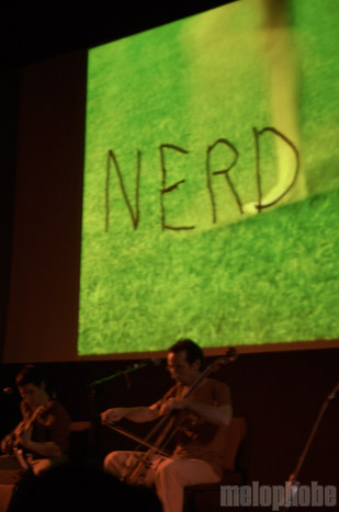 The Books at Miller Theater at Columbia University, April 9, 2009. Photo by Kaylin Rostron.