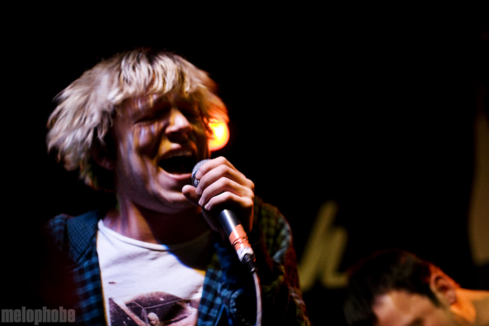 Cage the Elephant at High Dive, April 11, 2009. Photo by Nicole Kristek.