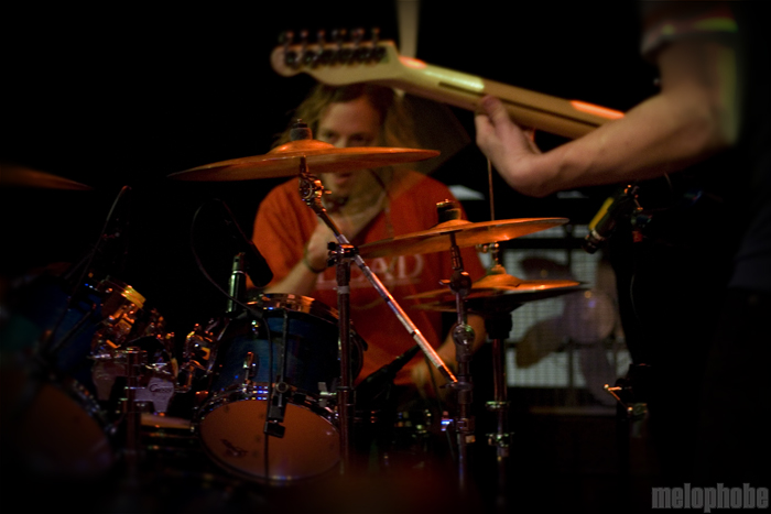 Cage the Elephant at High Dive, April 11, 2009. Photo by Nicole Kristek.