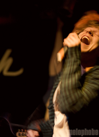 Cage the Elephant at High Dive, April 11, 2009. Photo by Nicole Kristek.