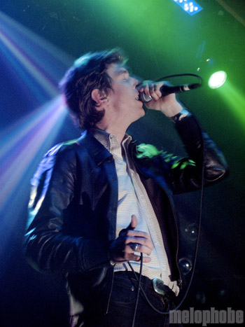 The Walkmen at Webster Hall, April 16, 2009. Photo by Anna Gillespie.