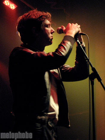 The Walkmen at Webster Hall, April 16, 2009. Photo by Anna Gillespie.