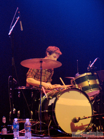 The Walkmen at Webster Hall, April 16, 2009. Photo by Anna Gillespie.