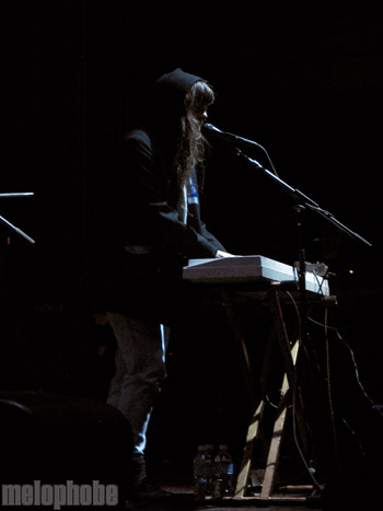 Beach House at Webster Hall, April 16, 2009. Photo by Anna Gillespie.