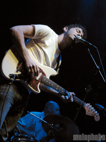 The Antlers at Webster Hall, April 16, 2009. Photo by Anna Gillespie.