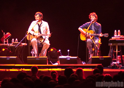 Flight of the Conchords at Tower Theater, April 18, 2009. Photo courtesy of Victoria at www.gothpanda.com.