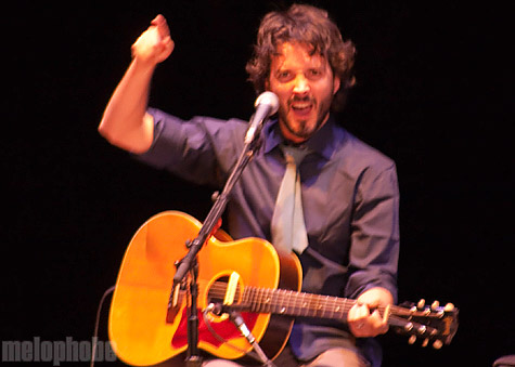 Flight of the Conchords at Tower Theater, April 18, 2009. Photo courtesy of Victoria at www.gothpanda.com.