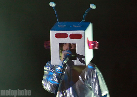 Flight of the Conchords at Tower Theater, April 18, 2009. Photo courtesy of Victoria at www.gothpanda.com.