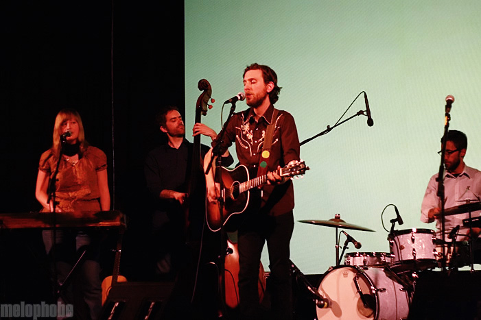 Great Lake Swimmers at Brattle Theatre, April 18, 2009. Photo by Ian Doreian.