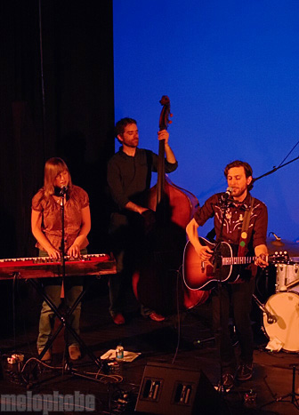 Great Lake Swimmers at Brattle Theatre, April 18, 2009. Photo by Ian Doreian.