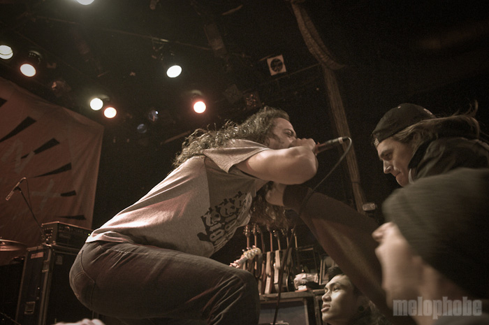 Trash Talk at Bowery Ballroom, April 20, 2009. Photo by Simon Gerzina.