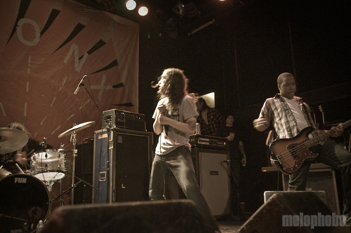 Trash Talk at Bowery Ballroom, April 20, 2009. Photo by Simon Gerzina.