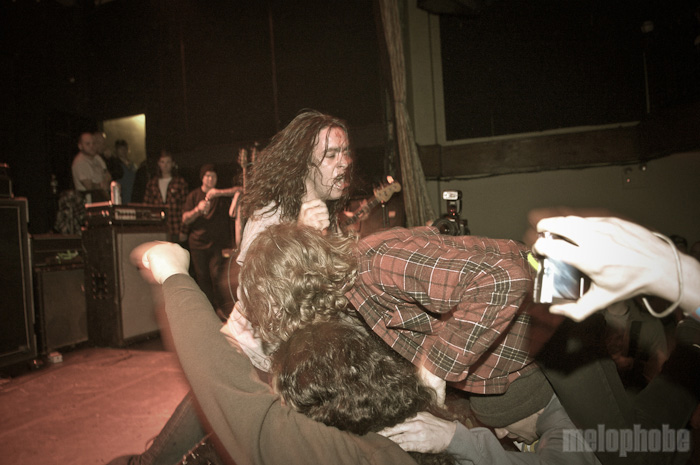 Trash Talk at Bowery Ballroom, April 20, 2009. Photo by Simon Gerzina.