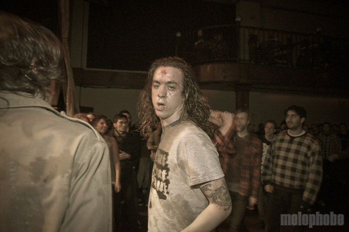 Trash Talk at Bowery Ballroom, April 20, 2009. Photo by Simon Gerzina.