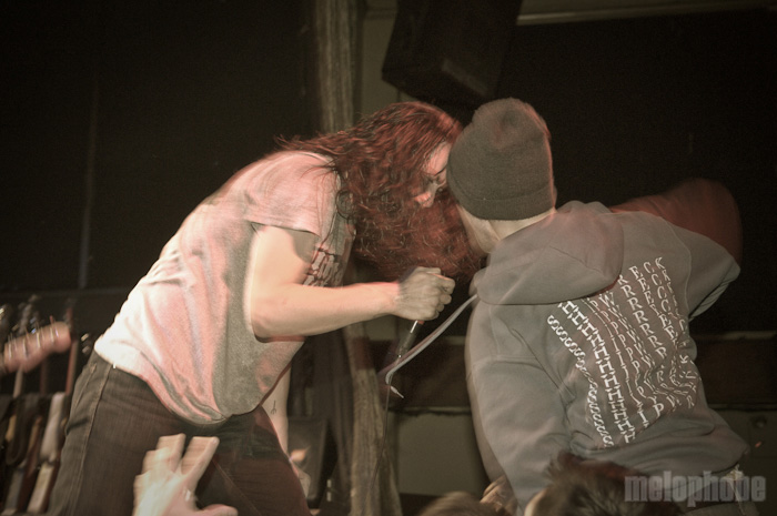 Trash Talk at Bowery Ballroom, April 20, 2009. Photo by Simon Gerzina.
