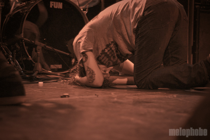 Trash Talk at Bowery Ballroom, April 20, 2009. Photo by Simon Gerzina.