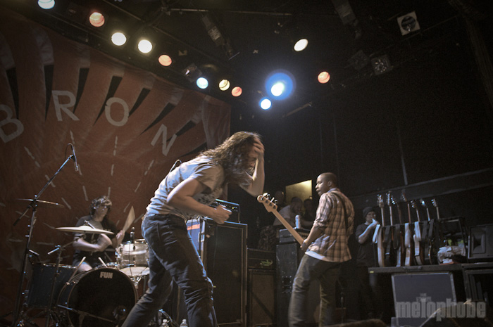 Trash Talk at Bowery Ballroom, April 20, 2009. Photo by Simon Gerzina.