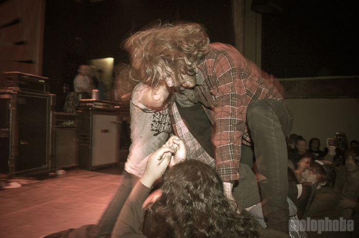 Trash Talk at Bowery Ballroom, April 20, 2009. Photo by Simon Gerzina.