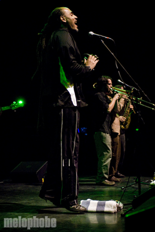 John Brown's Body at House of Blues, April 25, 2009. Photo by David Bann.