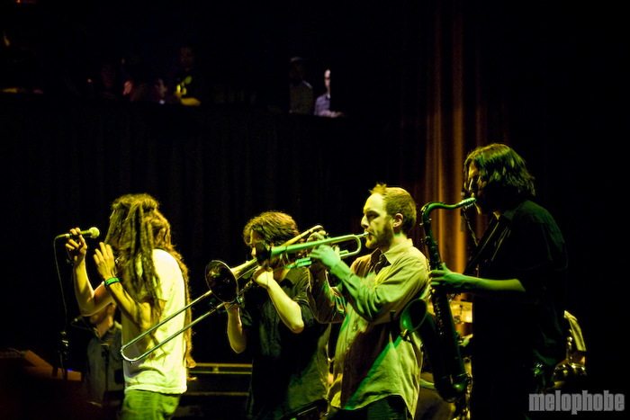 John Brown's Body at House of Blues, April 25, 2009. Photo by David Bann.