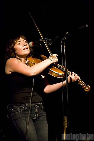 Anni Rossi at Paradise Rock Club, April 29, 2009. Photo by Jane Qin.