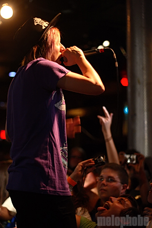 Lady Sovereign at Paradise Rock Club, May 3, 2009. Photo by Chris Barth.