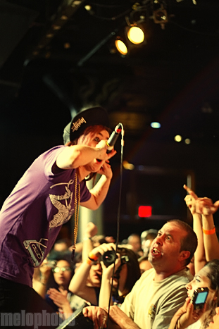 Lady Sovereign at Paradise Rock Club, May 3, 2009. Photo by Chris Barth.