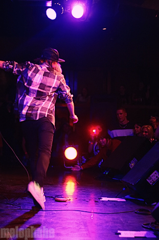 Lady Sovereign at Paradise Rock Club, May 3, 2009. Photo by Chris Barth.