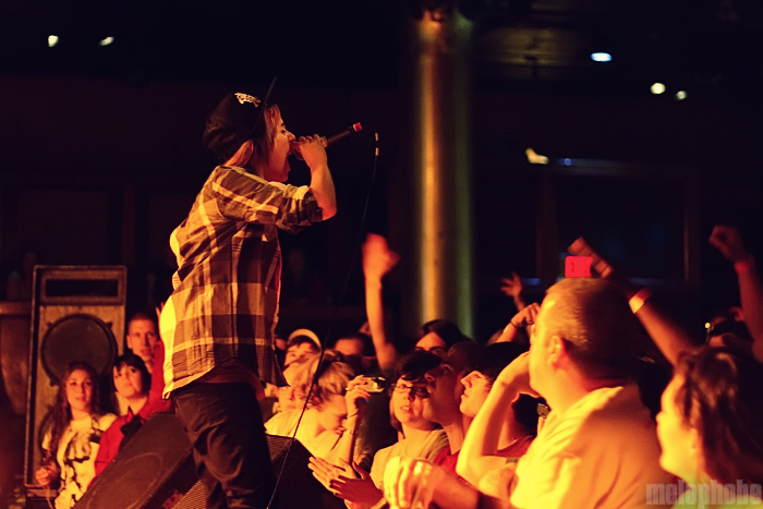 Lady Sovereign at Paradise Rock Club, May 3, 2009. Photo by Chris Barth.