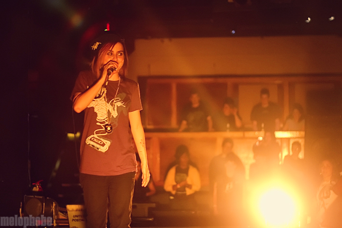 Lady Sovereign at Paradise Rock Club, May 3, 2009. Photo by Chris Barth.