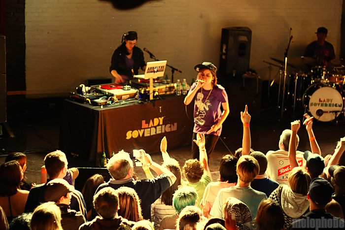 Lady Sovereign at Paradise Rock Club, May 3, 2009. Photo by Chris Barth.