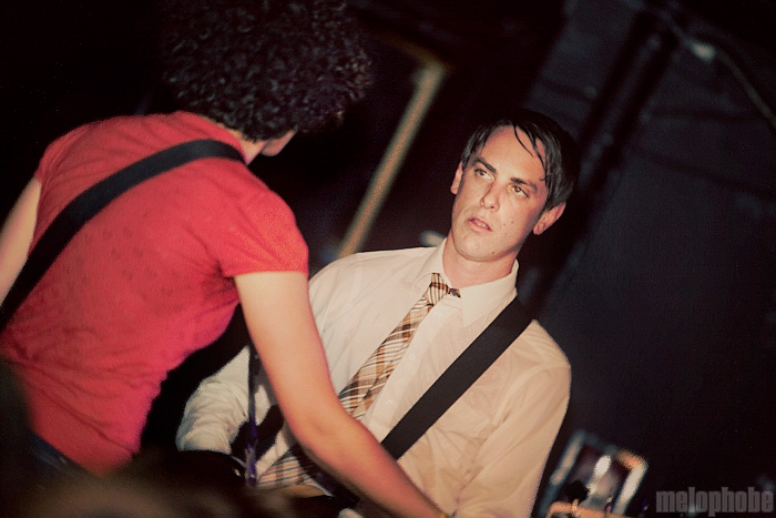 The Thermals at Middle East Downstairs, May 7, 2009. Photo by Ari Sommer.
